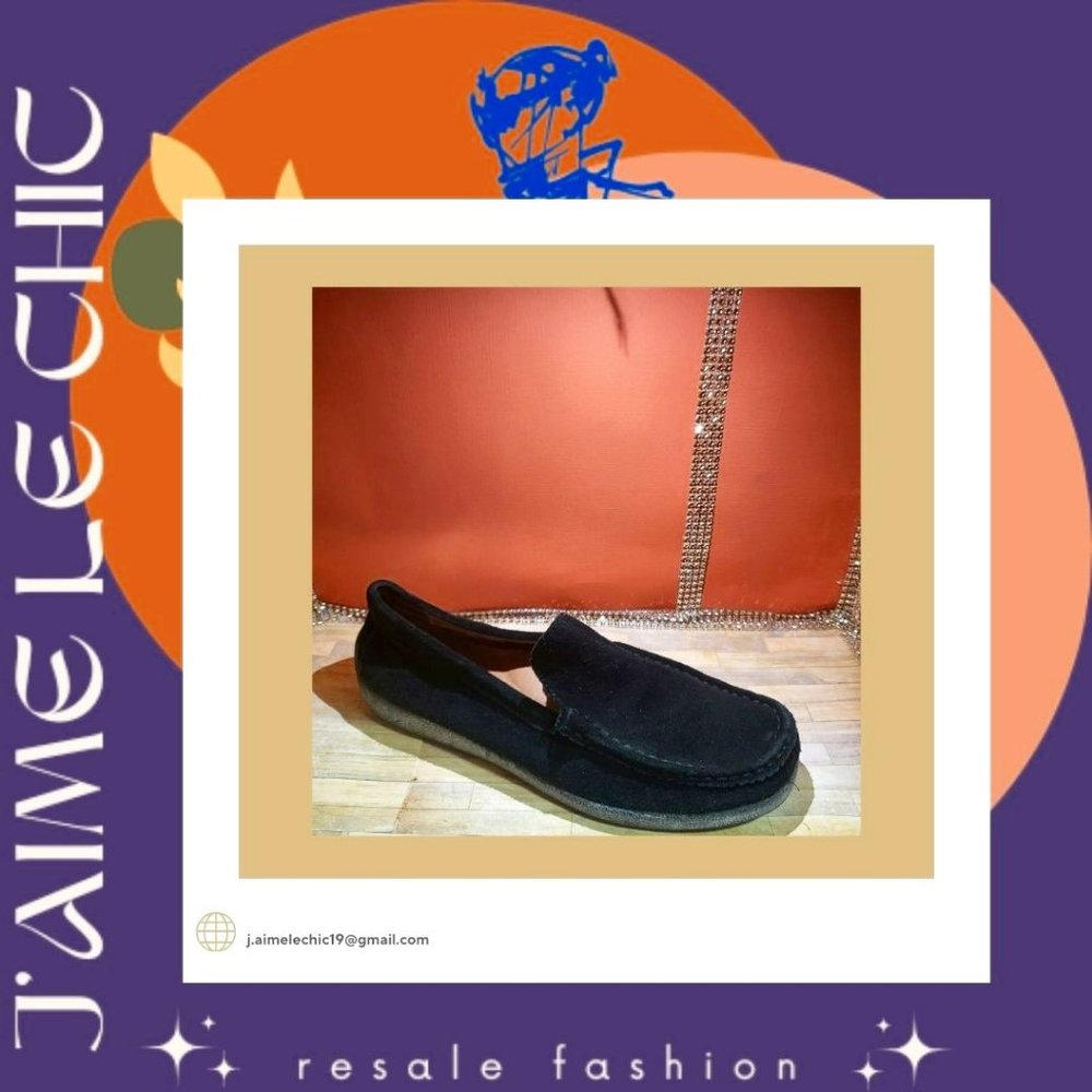 Nine West Black Loafers